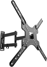 Humberg TV Wall Mount 17-56 Inch TV Mount Two Arms Tilting Swivel Rotatable 180° up to 30 kg