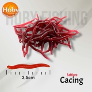 Soft Lure Worm Soft Bait 3.5cm (10pcs) Soft Plastic