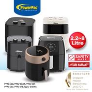 PowerPac Air Fryer, Digital Air Fryer 4.0L/4.5L/5.5L/8.0L-PPAF608/PPAF308A/PPAF351/PPAF656/PPAF676/Q