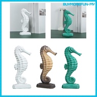 [BuymorefunMY] Seahorse Figurine Craft Detailed 6.7inch Collection Gift Sea Horse Statue