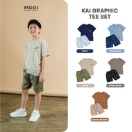 Mooi Kids T-shirt Kai Graphic Tee Set Boy Clothes Set Chinese New Year Clothes Kids Cny Clothes Kid 