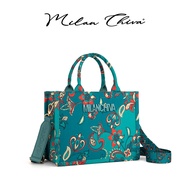 Milan Chiva รุ่น Handbags Shoulder Bags กระเป๋าถือ กระเป๋าสะพายไหล่ผู้หญิง พิมพ์ลายหรู (MC-3361)
