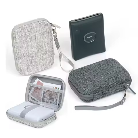 Camera Protective Bag for Fujifilm Mini Link/ Link 2/ Link Square Printer Storage Travel Case for Fu