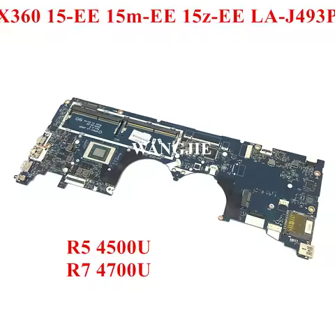 GPR51 LA-J493P For HP Envy X360 15-EE 15m-EE 15z-EE Laptop Motherboard L93114-601 L93113-601 With R5