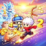 ＊胡鬧地牢 噠噠特攻 卡皮巴拉 光之境 點點英雄  弓箭傳說1 / 2＊