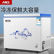 Freezer Small Freezer Refrigerator Dual-Use Mini Small Freezer Large Capacity Single Temperature Fre