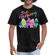 Trolls True Harmony With Many Colourful Trolls Men'S T-Shirt