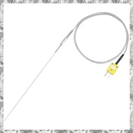 [I O J E] K Type Thermocouple with Plug, Meter Temperature Sensor Probe -50 to 1100°C,3.3ft Wire