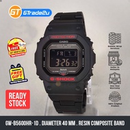 Original G Shock Men GW-B5600HR-1D Digital Petak Bluetooth Dracula Watch Red Black [READY STOCK]