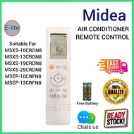 MIDEA (OEM)AIR CONDITIONER REMOTE CONTROL MSXS-10CRDN8/MSXS-13CRDN8/MSXS-19CRDN8/MSXS-25CRDN8