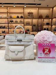 門市現貨Hermes Birkin 25 cargo nata 奶油白 U stamp