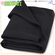 SHOUOUI Speaker Grill Cloth, Breathable Black Speaker Mesh Cloth, KTV Boxes Repair Anti-dust Stereo 