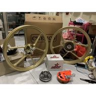 BRT chemco gold 160/180 racing Rims Ring 17