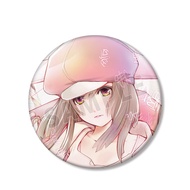 Manga "Bakemonogatari" Nadeshiko Sengeki BIG Tin Badge