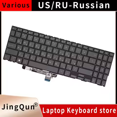 Russian/UK/Germany/French Laptop Keyboard For ASUS ZenBook Flip 15 UX564 UX564E UX564EH UX564EI UX56