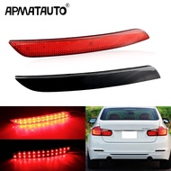 2Pcs LED Rear Bumper Reflector Lamp Tail Brake Red Light Stop Lamp for BMW F30 F31 F35 F34 3-Series 