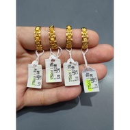 Emas 375 cincin fesyen (C36)