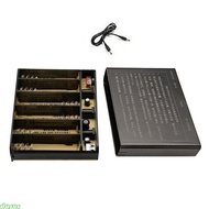 dusur USB 5V for DC 9V 12V Output 6x 18650  UPS DIY  Box for Router Cellphone Tablet Modem CCTV Came