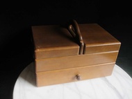 【老時光 OLD-TIME】早期二手古物日本木製裁縫箱