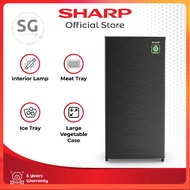 SHARP Kulkas 1 Pintu 166 Liter SJ-N182N-HS lemari Es sharp 1 pintu SJN 182NHS pendingin