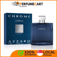 AZZARO CHROME EXTREME EDP FOR MEN 100ml  [Brand New 100% Authentic Perfume Cart]