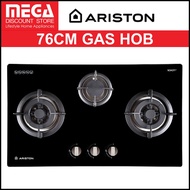 ARISTON TH 731 D2/A B 76CM 3 GAS BURNER HOB (TH731D2/AB)