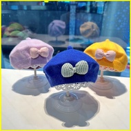 MG1 Bow Tie Baby Beret Soft Fabric Suitable For Babies Around Ten Months To Four Years Old Knit Hat 