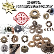 7 SPEED CASSETTE BICYCLE FREEWHEEL '' 12T/14T/16T/18T/ 20T/22T PREWOD UNTUK BASIKAL GEAR & SINGLE SP
