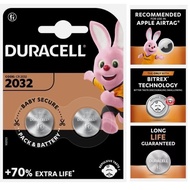 Duracell Specialty CR2032 Lithium Coin Battery 3V  +70% extra LIFE