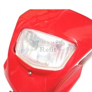 เหมาะสำหรับไฟหน้า XR250และกล่องไฟชุดไฟหน้าส้อมถอยหลัง XR400 06-07ชุดไฟหน้าและชิ้นส่วน