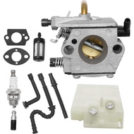 Carburetor Kit for Walbro Stihl Carb 024 026 MS240 MS260 024AV 024S Wood Boss WT-194 Chainsaw