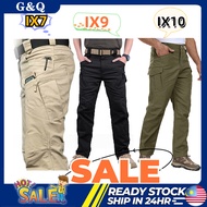X7/X9/X10 Ready Stock Fast-drying Tactical Pants Waterproof Pants Outdoor Work Pants Men's