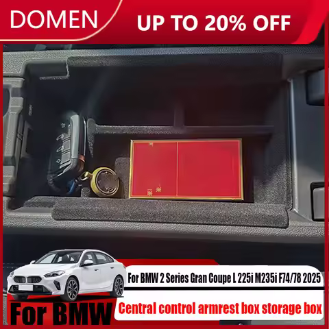 For BMW 2 Series Gran Coupe L 225i M235i F74/78 2025 central control armrest box storage box car sto