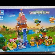 Lego Minecraft My World Treasure Island &amp; Farm Village House Jumbo