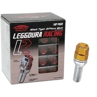 【‎Genuine Product】KYO-EI LEGGDURA RACING Wheel Bolt 【 M14 x P1.5 】 Taper: 60° 【 Length under head: 2