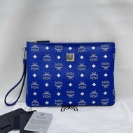 MCM Visetos腕帶拉鍊手拿包