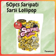 50pcs Sari Pati Classic Lollipop | Sarsi Pop Flavour | HALAL Traditional Candy (TF)
