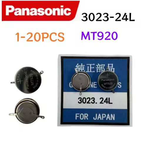 Panasonic Original 3023-24L 3023.24L 3023 24L MT920 mt920 Watch dedicated rechargeable battery
