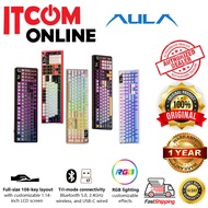 AULA F108PRO REAPER SWITCH TRI-MODE BLUETOOTH WIRELESS KEYBOARD
