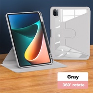 GOOJODOQ for Xiaomi pad case ไทยแลนด์สปอต เคสแท็บเล็ตหมุนได้ 360 องศาสำหรับ Xiaomi pad 5 pad 6 11inch 360°rotation