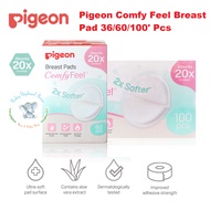 Pigeon Comfy Feel Breast Pad 36/60/100' Pcs