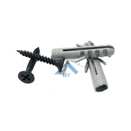 5 set Sekrup dan Fisher set 5 pasang -5 skrup 5 piser fiser mur baut screw 6x1 fiser s6 pengencang b