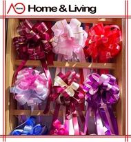 AO Home Wedding Supplies Wedding Car Pull Bow Ribbon Decoration Wedding Room Layout Easy To Apply Lazy Pull Bow Ribbon