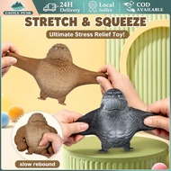 Toy Orang Utan Monkey Gorilla Sinpanse Squishy Lempat Squishy Pull Squishy Squeeze Orangutan
