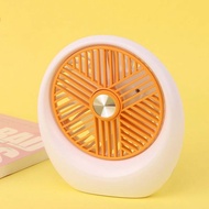 Mini fan พัดลมพกพา ใช่งานง่ายลมแรง3เท่าของ พัดลมพกพาทั่วไป มีแบตเตอรี่ในตัว แถมสายชาร์จ USB พัดลมตั้งโต๊ะ