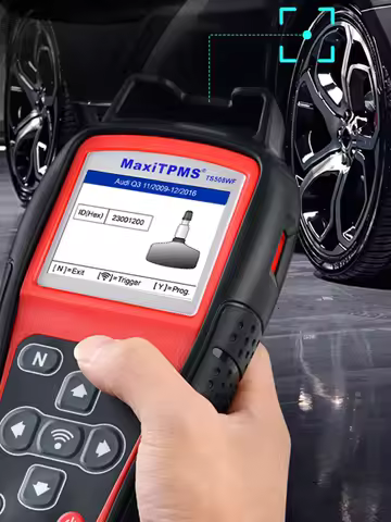 Autel MaxiTPMS TS508WF TPMS Relearn Tool OBD2 Scanner TPMS Reset Service, Read/Clear TPMS Code, Wi-F