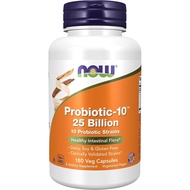 NOW Foods NOW Foods NOW Foods 10™ 25 billion, Contains 10 Kinds of Probiotic Strains, No Dairy Produ