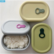 [Made in Korea] Silicone Rice Container | Microwave-Safe Airtight Food Box | Freezer Storage with St