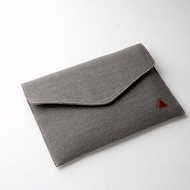 Gray Rustic Envelope Notebook Case