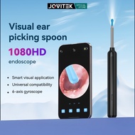 JQVITEK VE06 Ear Wax Removal Tool 800W HD Endoscope 3.6mm 6 LED WiFi 360° Rotation for iOS Android